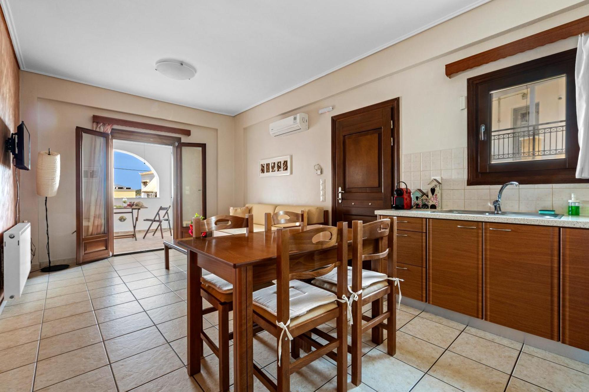 Spetses Center Comfy Apartment מראה חיצוני תמונה